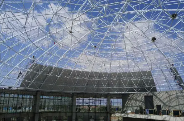 淮北网架公司为大家分享干煤棚在后期的维护措施