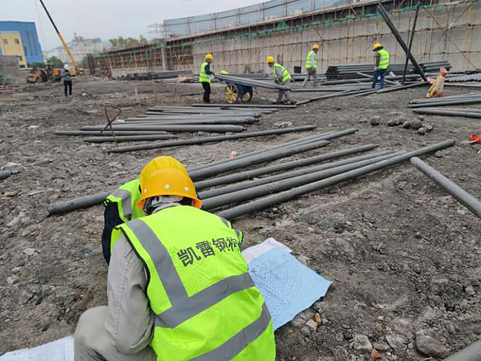 淮北螺栓球网架结构