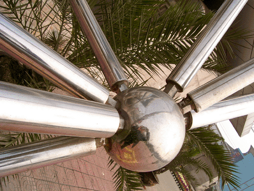 淮北不锈钢螺栓球网架